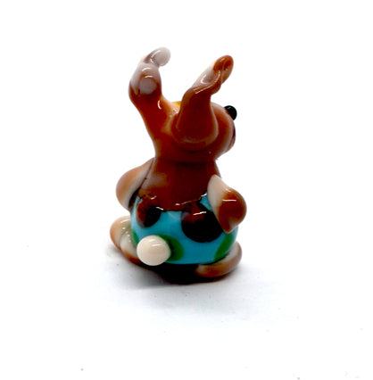 Single Lampwork bead - Bunny